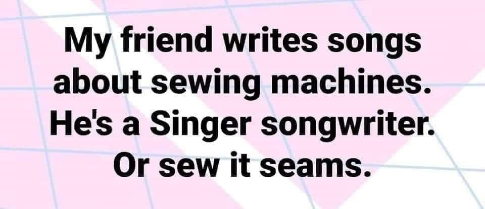sewing -pun